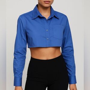 Revolve Gooseberry Intimates The Classic Crop Top in Blue
